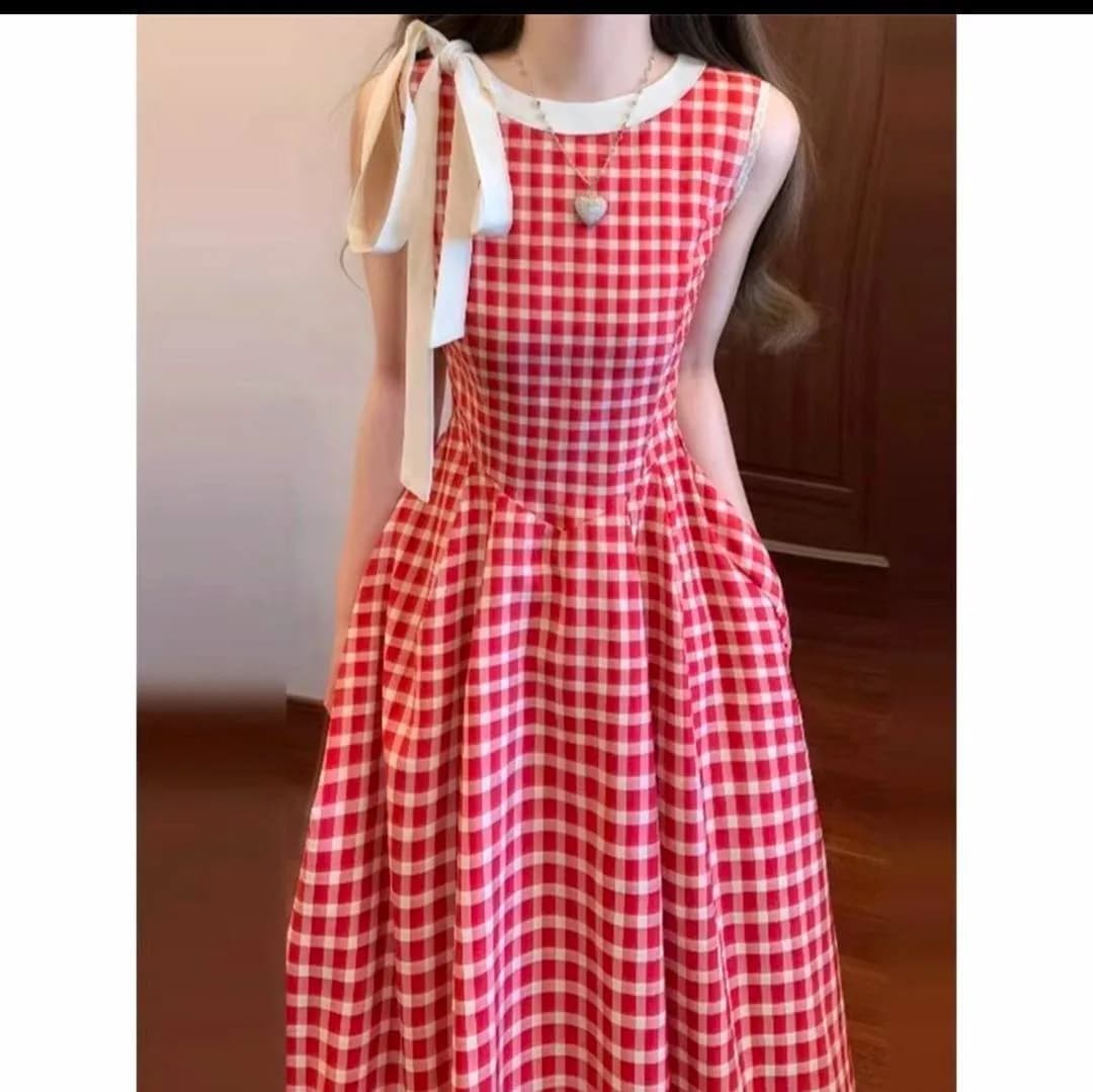 The Uptown Gingham Midi 2