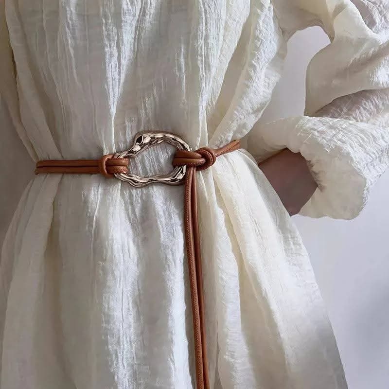 Sculptural Ring Waist Belt